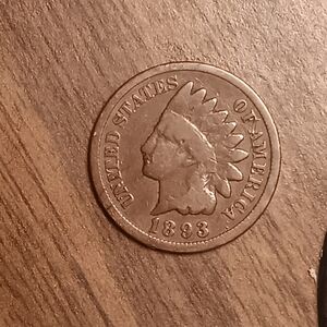 1893 Indianhead penny
